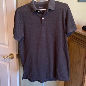 Men’s Goodfellow grey polo sz M